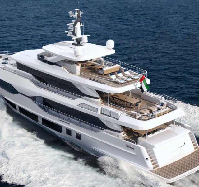 Gulf Craft’ın yeni Majesty 120 modeli sergilendi.
