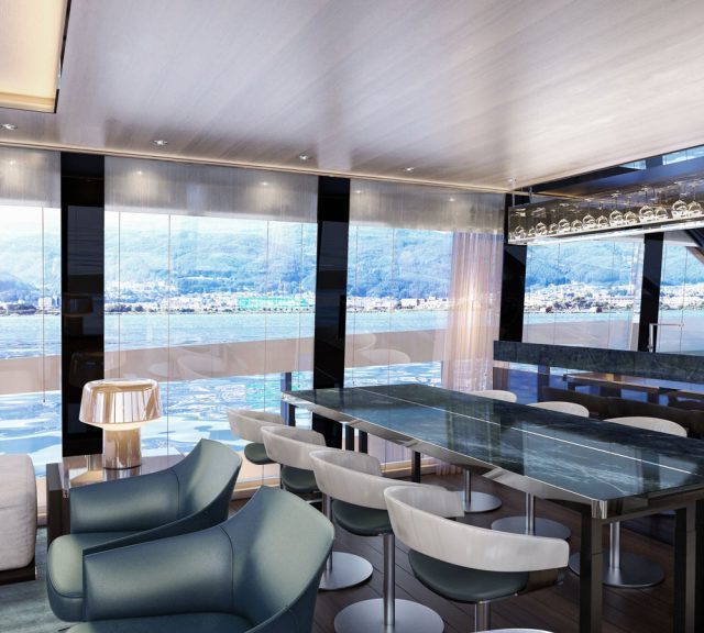 Modern Flybridge’in iç mekan tasarımı ortaya çıktı!