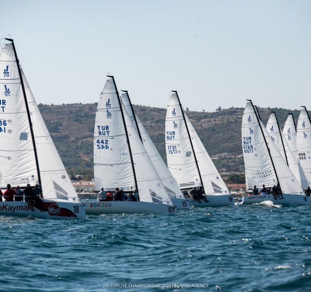 Tenzor International Cup  “J/70 – Kış Serisi” ikinci aşamada
